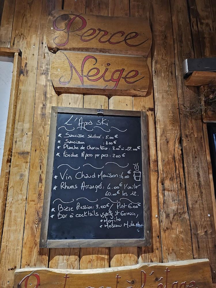 Perce Neige - Menu Image 1